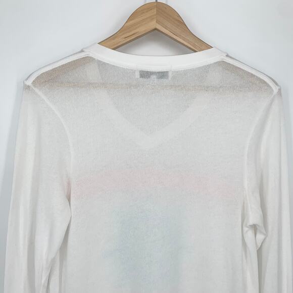 Wildfox Bubblegum Sailor Nautical Pullover Graphic Print Sweatshirt V-neck Top - Picture 8 of 11